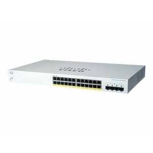 Cisco CBS220-24P-4G-EU Smart 24-port GE, PoE+ 195W CBS220-24P-4G-EU obraz