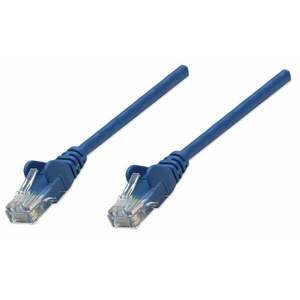 Intellinet 0.45m Cat5e síťový kabel Modrá 0, 5 m U/UTP (UTP) 318129 obraz