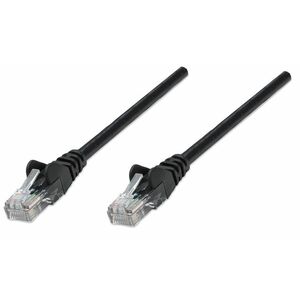 Intellinet 1m Cat5e síťový kabel Černá U/UTP (UTP) 320740 obraz