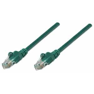 Intellinet RJ-45 M/M, 1m síťový kabel Zelená Cat5e U/UTP 318945 obraz