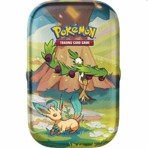 Kartová hra Pokémon TCG: Vibrant Paldea Mini Tin Leafeon & Arboliva (Pokémon) obraz