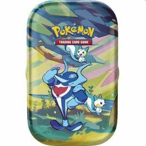 Kartová hra Pokémon TCG: Vibrant Paldea Mini Tin Palafin & Pachirisu (Pokémon) obraz
