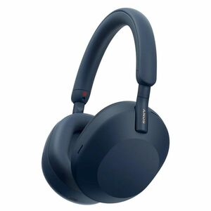 Bezdrátová sluchátka Sony WH-1000XM5 s potlačením hluku, tmavě modré obraz