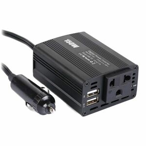 EUROCASE měnič napětí DC/AC, 12V/230V, 150W, USB 2*5V/500mA, autozástrčka (MT-MX150) obraz