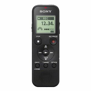 Digitální diktafon Sony PX470, černý obraz