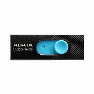 USB klíč A-DATA UV220, 64GB, USB 2.0, Black (AUV220-64G-RBKBL) obraz