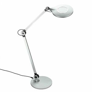 BRILONER CCT LED stolní lampa na psací stůl, pr. 20 cm, 9 W, stříbrná BRILO 7027-014 obraz