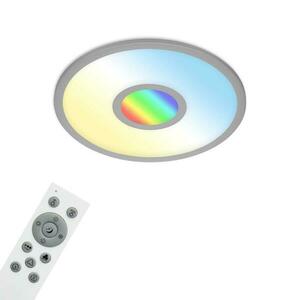 BRILONER CCT svítidlo LED panel, RGB centrální světlo, pr. 45 cm, 24 W, 2400 lm, stříbrná BRILO 7396-014 obraz