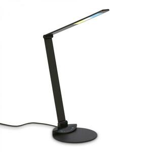 BRILONER CCT-LED stolní lampa na psací stůl, 83 cm, 12 W, 680 lm, černá BRILO 7414-015 obraz