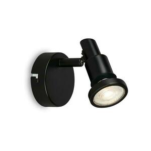 BRILONER LED bodové svítidlo pr. 8 cm 1xGU10 4, 8W 400lm černá BRI 2992-015 obraz