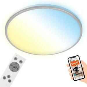 BRILONER LED CCT Smart stropní svítidlo pr. 33, 3 cm 24W 2500lm chrom BRILO 3064-014 obraz