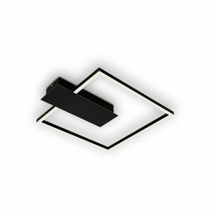 BRILONER LED stropní svítidlo, 37, 5 cm, 12 W, 1400 lm, černá BRI 3544-015 obraz