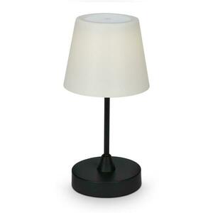 BRILONER LED venkovní stolní lampa s dotykovým vypínačem, pr.30 cm, LED modul, 3 W, 340 Lm, černá IP44 BRILO 7032-415 obraz
