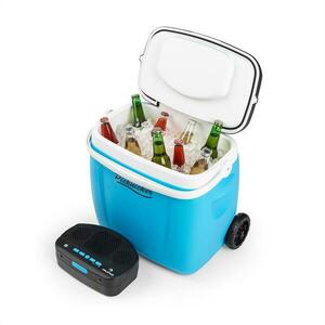 Auna Picknicker Trolley Music Cooler, autochladnička, chladicí box, kufříkový, 36 l, BT reproduktor, modrá obraz