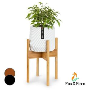 Fox & Fern Zeist, stojany na květiny, 2 výšky, kombinovatelné, zástrčný design, přírodní obraz