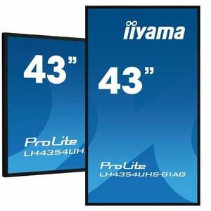iiyama ProLite Plochá digitální tabule 108 cm LH4375UHS-B1AG obraz