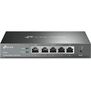 TP-Link TL-R605 router zapojený do sítě Gigabit Ethernet TL-ER605 obraz