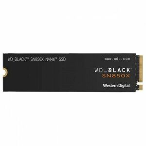 Western Digital Black SN850X M.2 4 TB PCI Express 4.0 NVMe WDS400T2X0E obraz