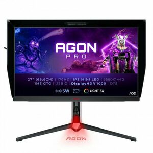 AOC AG274QXM počítačový monitor 68, 6 cm (27") 2560 x 1440 AG274QXM obraz