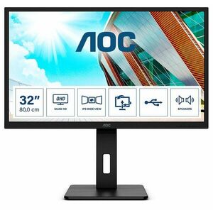 AOC P2 Q32P2 počítačový monitor 80 cm (31.5") 2560 x 1440 px Q32P2 obraz