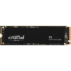 Crucial P3 M.2 4 TB PCI Express 3.0 NVMe 3D NAND CT4000P3SSD8 obraz