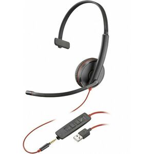 Poly Blackwire 3215 Monaural USB-A Headset 80S06AA 80S06AA obraz