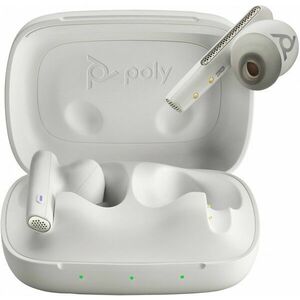 POLY Voyager Free 60 UC M White Sand Earbuds +BT700 USB-A 7Y8L5AA obraz