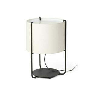 FARO DRUM černá/béžová stolní lampa obraz