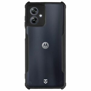 Pouzdro Tactical Quantum Stealth pro Motorola G54 5G/Power Edition, transparentní/černé obraz