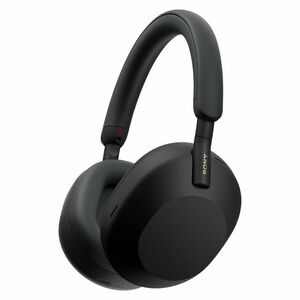 Bezdrátová sluchátka Sony WH-1000XM5 s potlačením hluku, černá obraz
