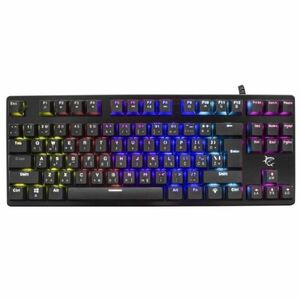 White Shark Gaming keyboard SPARTAN, US, black obraz