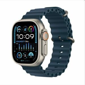 Apple Watch Ultra 2 GPS + Cellular, 49mm Titanium Case with Blue Ocean Band obraz