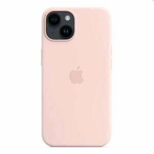 Apple iPhone 14 Silicone Case with MagSafe, pink obraz
