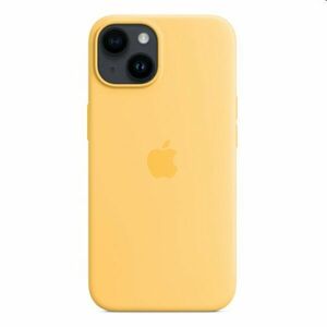 Apple iPhone 14 Silicone Case with MagSafe, sunglow obraz