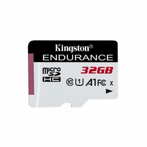 Kingston High Endurance Micro SDHC 32GB, UHS-I U1, Class 10 - rychlost 95 MB/s obraz