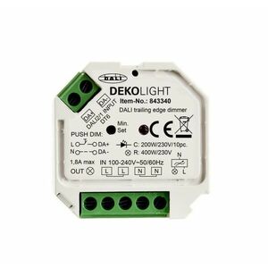Light Impressions Deko-Light stmívač vysokonapěťový, DALI - DALI, Triac-stmívač, 100-240V, 400W, IP20 843340 obraz