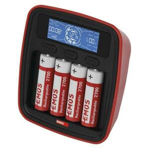 EMOS Nabíječka baterií EMOS profi BCN-42D + 4AA 2700 N9341 obraz