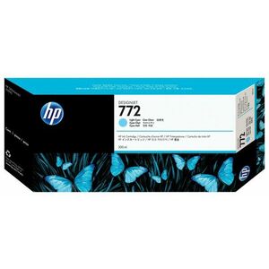 HP 772 Světle azurová inkoustová kazeta DesignJet, 300 ml CN632A obraz