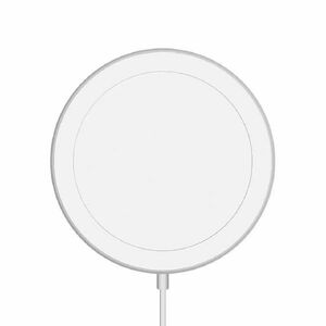 ER POWER MagSafe bezdrátová nabíjecií podložka MFM, 15 W, bílá obraz