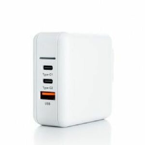 ER POWER síťový nabíječka GaN USB-C, 65 W, bílá obraz
