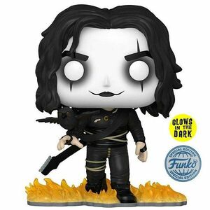 POP! Movies: Eric Draven with Crow (The Crow) Special Edition (Glows in The Dark) obraz