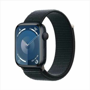 Apple Watch Series 9 GPS 45mm Midnight Aluminium Case with Midnight Sport Loop obraz