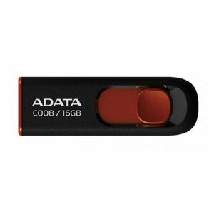 USB klíč A-Data C008, 16GB, USB 2.0, Black (AC008-16G-RKD) obraz