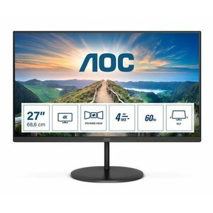 AOC V4 U27V4EA plochý počítačový monitor 68, 6 cm (27") U27V4EA obraz