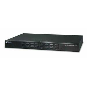 PLANET 16-Port Combo KVM Switch: konzolový (KVM) KVM-210-16 obraz