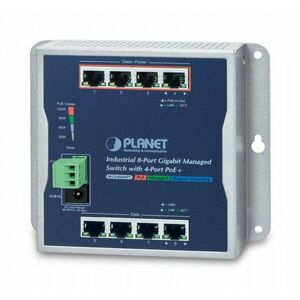 PLANET WGS-804HPT síťový přepínač Řízený Gigabit WGS-804HPT obraz