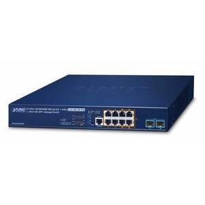 PLANET L3 4-Port 10/100/1000T Řízený 2.5G Ethernet MGS-6320-8HP2X obraz