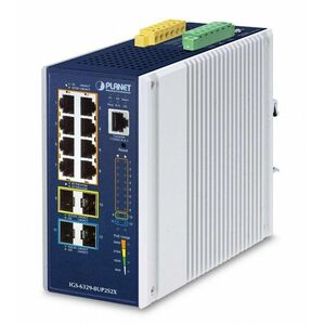 PLANET IP30 DIN-rail Industrial L3 Řízený Gigabit IGS-6329-8UP2S2X obraz