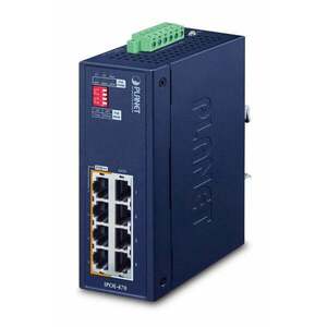 PLANET IP30 Industrial 4-port Gigabit Ethernet (10/100/1000) IPOE-470 obraz