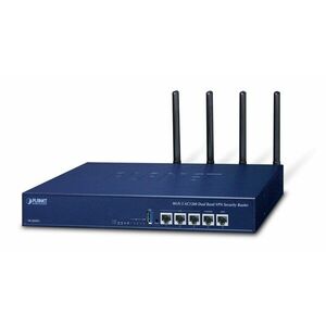 PLANET VR-300W5 bezdrátový router Gigabit Ethernet Modrá VR-300W5 obraz